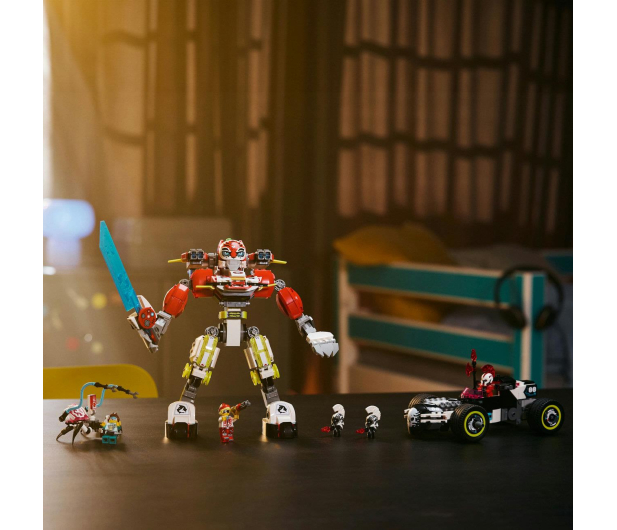 LEGO DREAMZzz 71497 Tygrysi mech Coopera i Hot rod Zero - 1284228 - zdjęcie 13